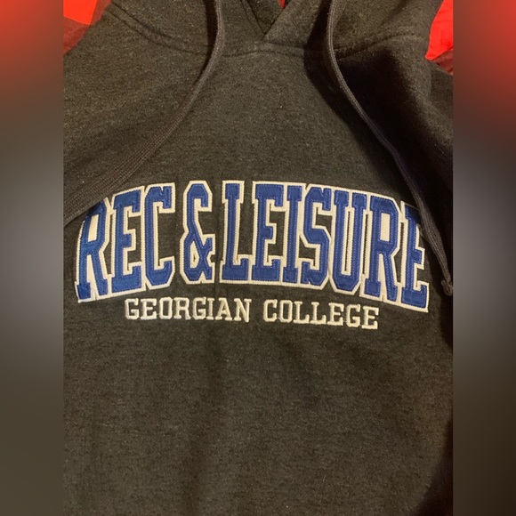 Georgian College Recreation and Leisure Studies Program Hoodie in Grey, Small - Picture 2 of 5